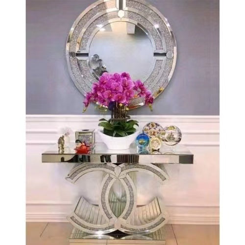 MUST GO! Mirror Surface Console Table Hallway Table (JS57)